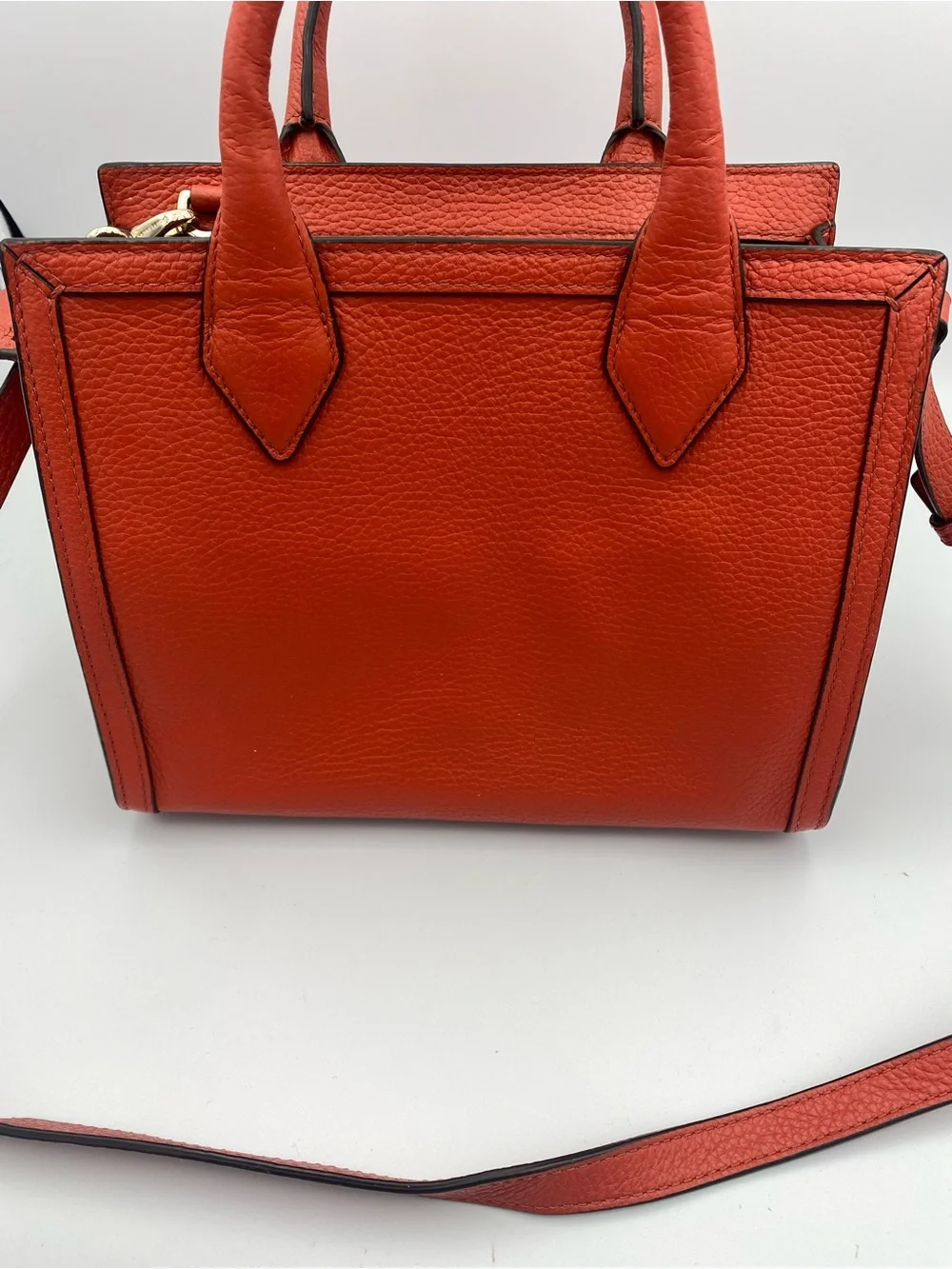 henri bendel structured leather